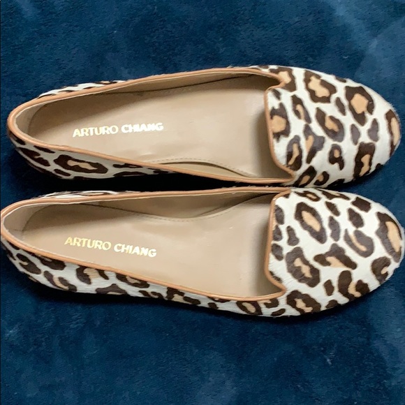 Leopard fur 8 loafers women -Arturo Chiang - Picture 4 of 4